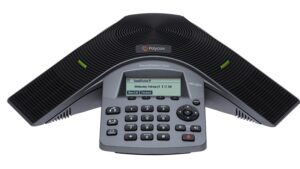 Picture of Polycom phone, model soundstation Duo
